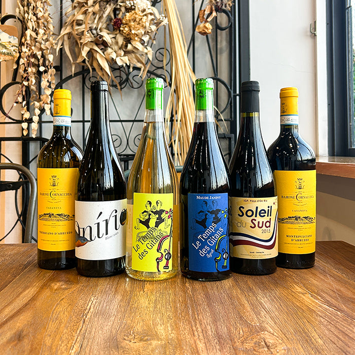 ナチュラルワイン 【 お手頃価格 ワイン 6本 セット 】(750ml×6) デイリーワイン 赤 白 ワインセット & 自然派ワイン を楽しむための プレヴナン オリジナル小冊子 ギフト ホームパーティ