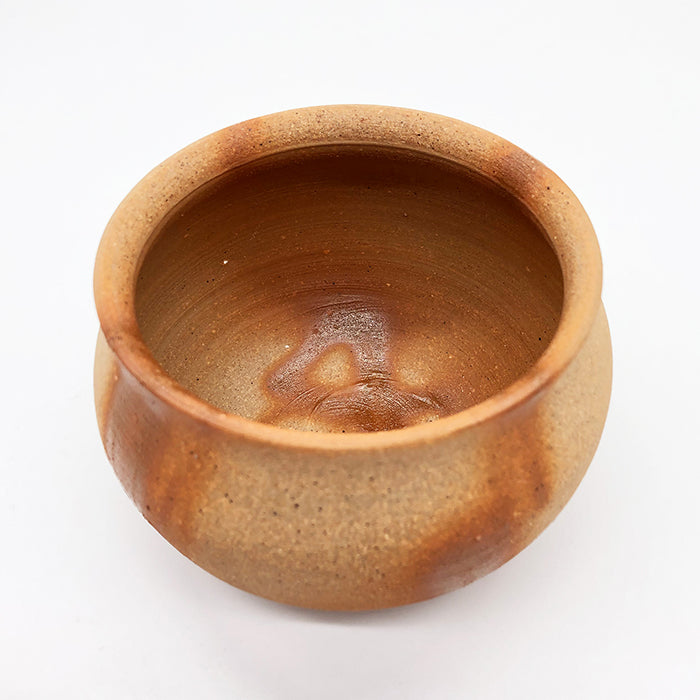 木箱入り 備前焼 ワイングラス【 ろぜ蔵・ひだすき(大)】備前焼作家と「プレヴナン」がコラボ! 「ロゼワイン」を楽しむための 備前焼ワイングラス (岡山県産 作家 小橋俊允 オリジナル ギフト プレゼント お祝い 父の日 母の日 結婚祝い 還暦祝い 家飲み ワイン グラス)
