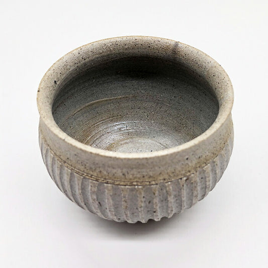 木箱入り 備前焼 ワイングラス【 ろぜ蔵・しのぎ(大)】備前焼作家と「プレヴナン」がコラボ! 「ロゼワイン」を楽しむための 備前焼ワイングラス (岡山県産 作家 小橋俊允 オリジナル ギフト プレゼント お祝い 父の日 母の日 結婚祝い 還暦祝い 家飲み ワイン グラス)