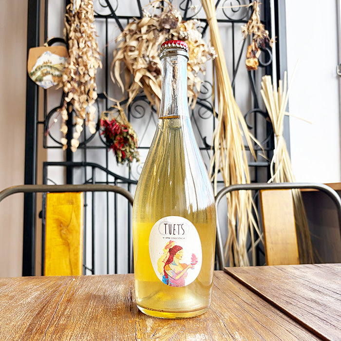 【無添加】セラー・テュエット [ ト・アンセストラル・トレパット ] スペイン カタルーニャ州 微発泡 白ワイン 辛口 （750ml）ナチュラルワイン ＆ 自然派ワインを楽しむためのオリジナル 小冊子