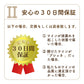 安心の３０日保証