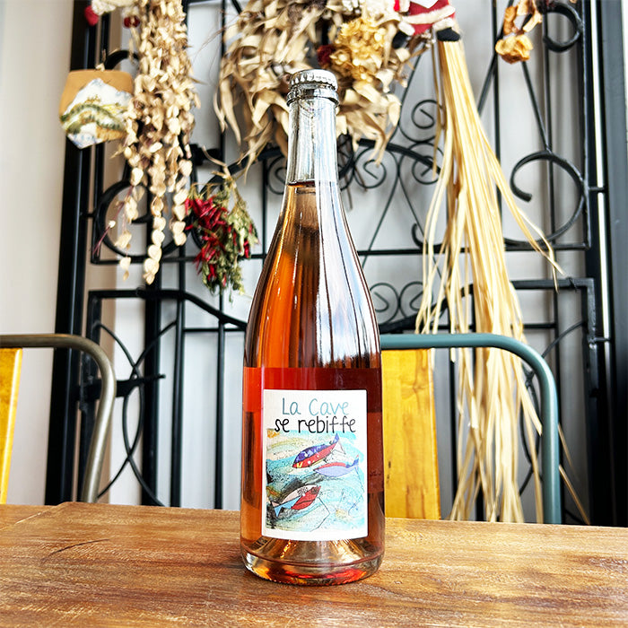 【無添加】フランツ・ソーモン（アン・ソーモン・ダン・ラ・ロワール） [ ラ・カーヴ・ス・ルビフ ペティヤン・ロゼ ] フランス ロワール地方 ロゼワイン 微発泡 辛口 （750ml）  ナチュラルワイン 自然派ワイン オーガニックワイン オーガニック 無農薬