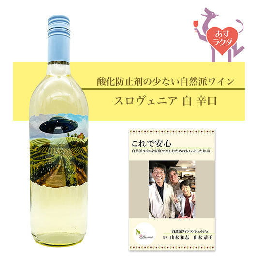 グンツ　[グレープ・アブダクション・カンパニー・ホワイト]　白ワイン スロヴェニア（1000ml）＆ 自然派ワインを楽しむためのオリジナル小冊子