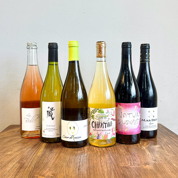 ナチュラルワイン【 月替わり 6月 限定 6本 セット】（750ml×6）微泡ロゼ 白 赤 ナチュールワイン 自然派ワイン 無農薬 オーガニック オーガニックワイン 無添加 ワイン 白ワイン 赤ワイン ロゼワイン スパークリングワイン